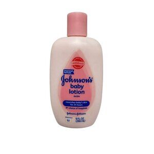 Johnson's Baby Lotion 9 Fl Oz Original Formula Pink Bottle Discontinued Unsealed